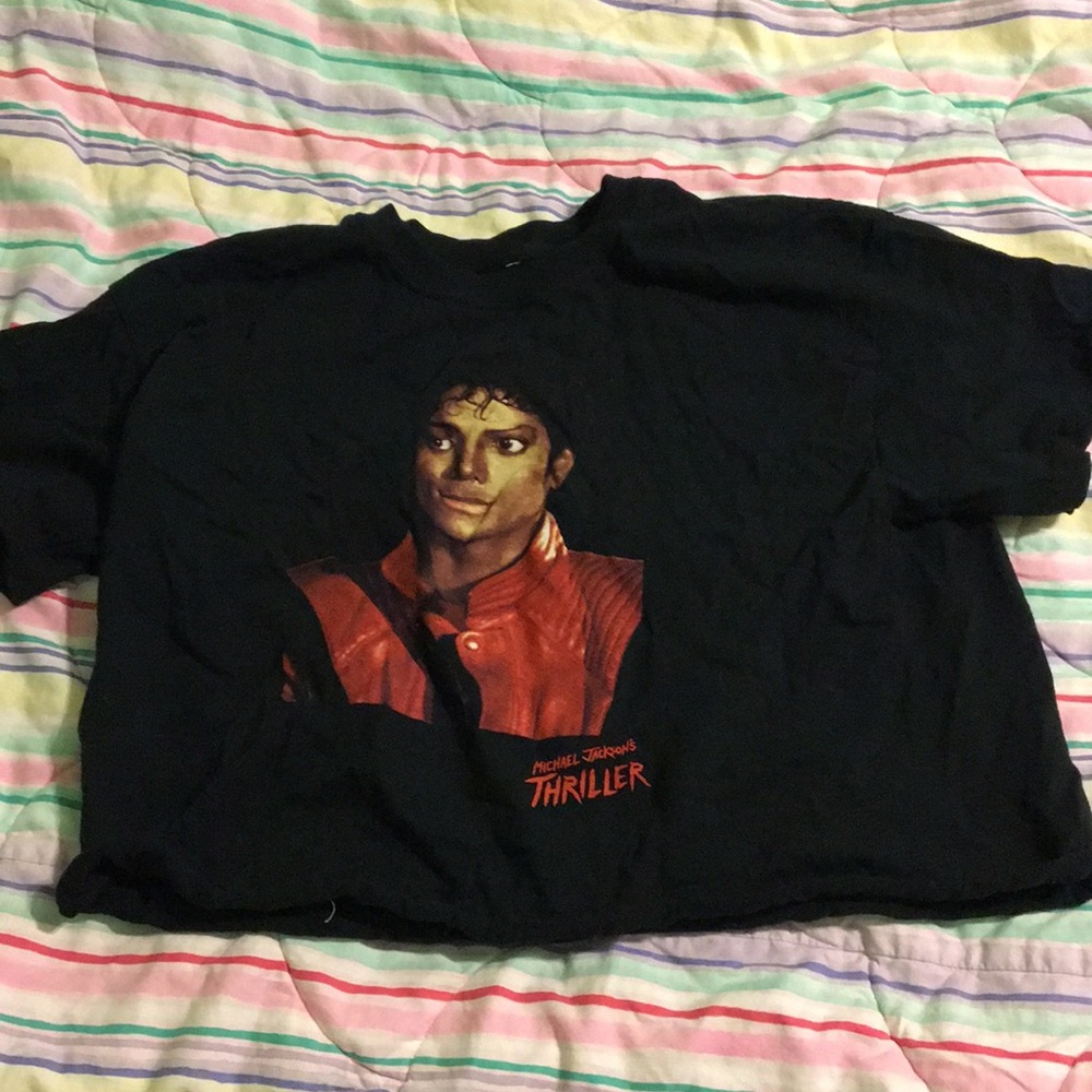 Michael Jackson Crop Top